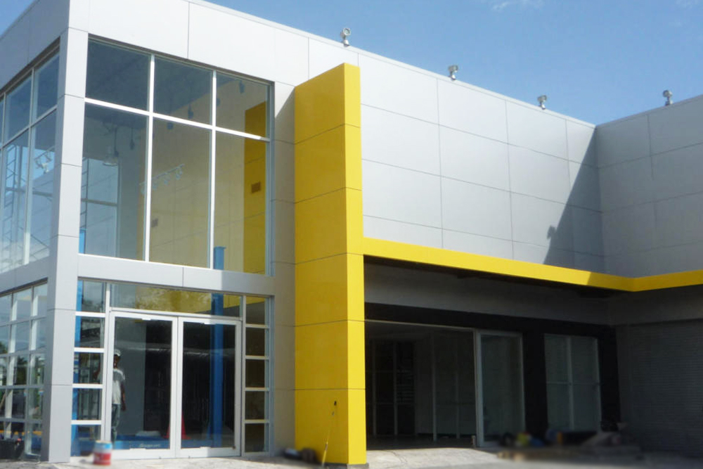 Diseño de Fachadas en Panel de Aluminio en Puebla México Tlaxcala