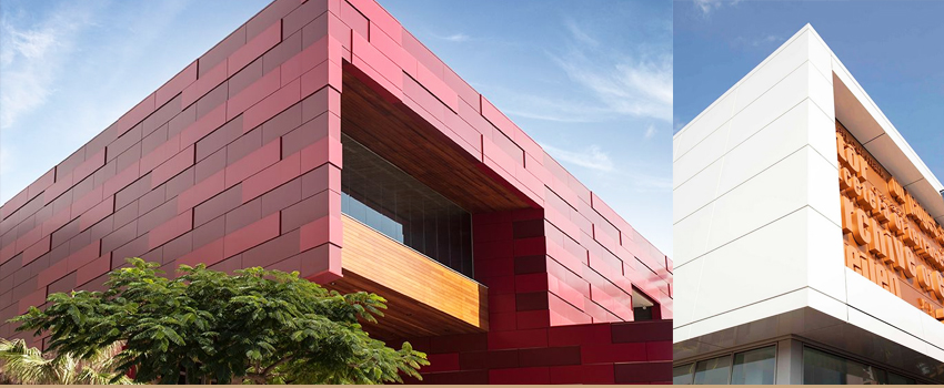 Diseño de Fachadas en Panel de Aluminio en Puebla